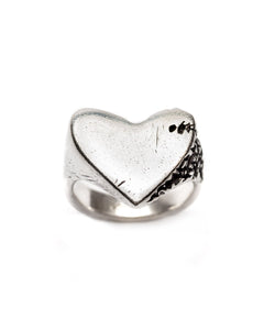 RTS - Heavy Heart Signet Ring