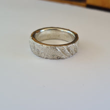 Ocean Textured Ring V Size U 1/2