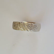 Ocean Textured Ring V Size U 1/2