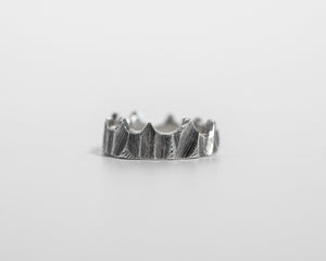 RTS - Heavy Textured Crown Ring