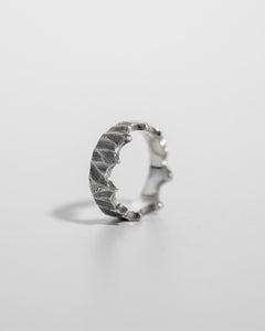 RTS - Heavy Textured Crown Ring