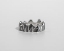 Heavy Textured Crown Ring
