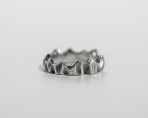 RTS - Heavy Textured Crown Ring