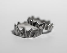 Heavy Textured Crown Ring
